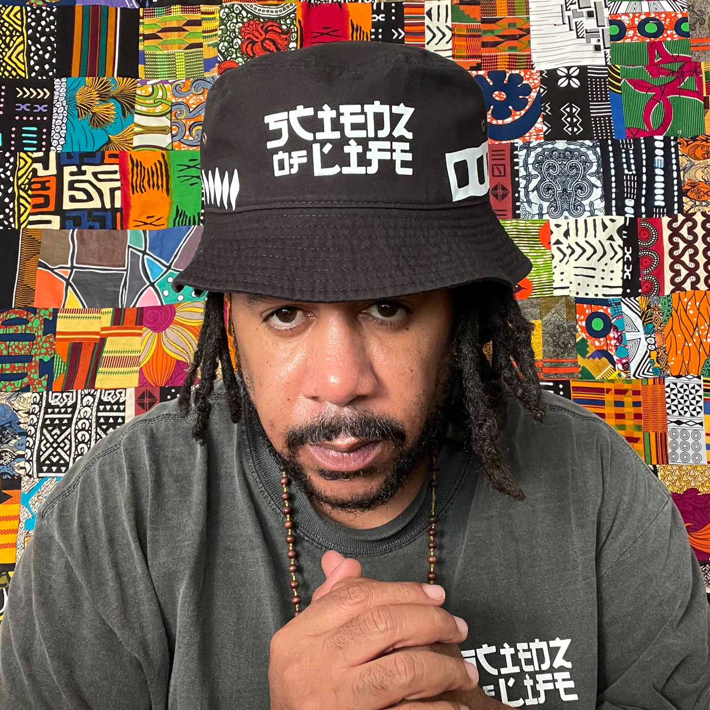 Scienz Of Life BLK Bucket Hat
