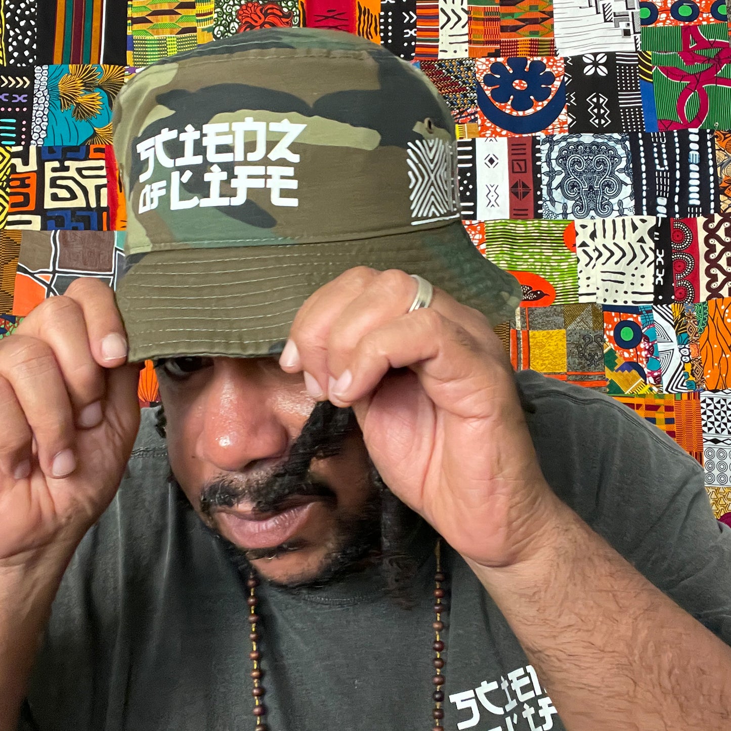 Scienz Of Life Camo Bucket Hat