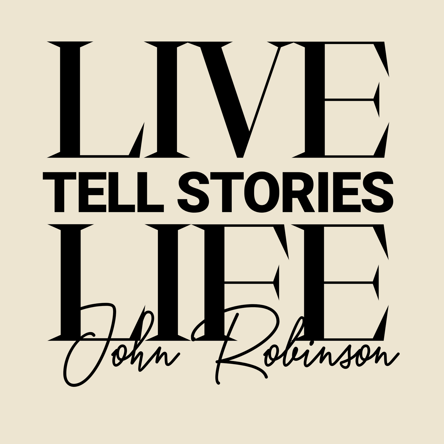 0... John Robinson’s Storyteller Tee