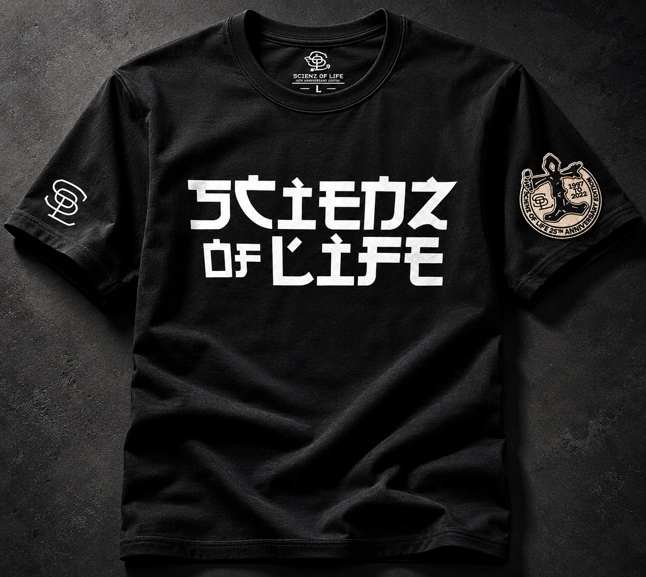 0000 Scienz Of Life Spell Out & OG Logo T-Shirts (UNISEX)
