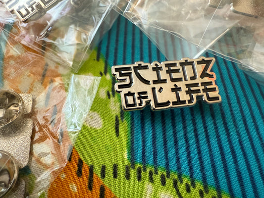 Scienz Of Life Enamel Lapel Pin