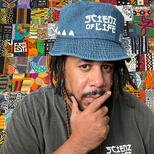 Scienz Of Life Denim Bucket Hat