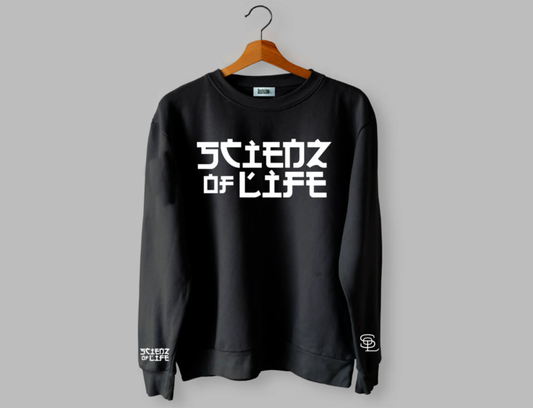 C. Scienz Of Life Crew Neck Sweatshirt (UNISEX) "25th Anniversary Logo" or "Spell Out"
