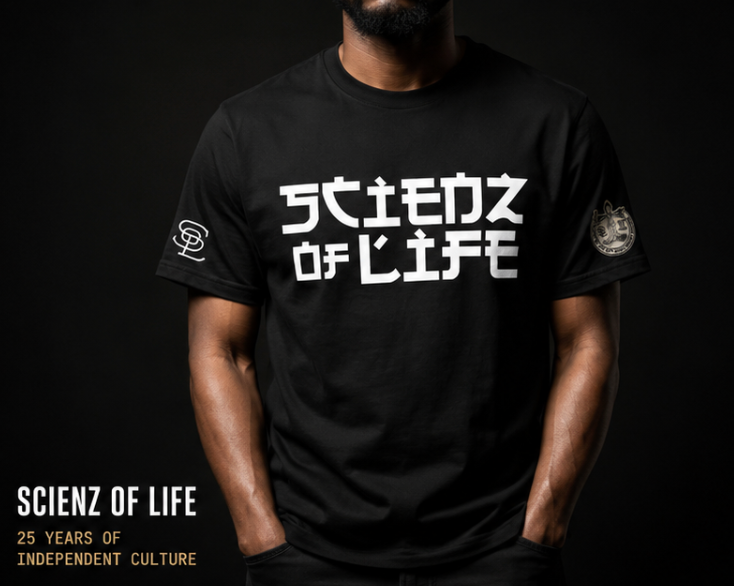 0000 Scienz Of Life Spell Out & OG Logo T-Shirts (UNISEX)