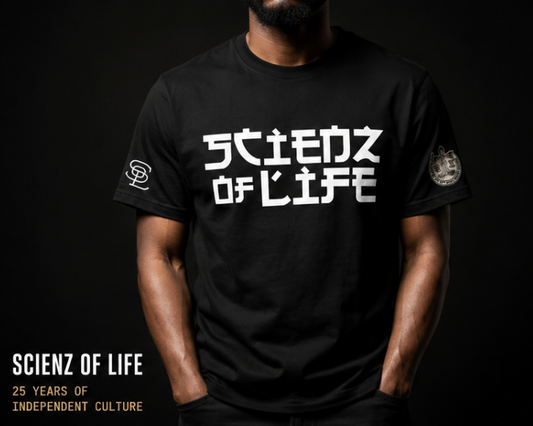 0000 Scienz Of Life Spell Out & OG Logo T-Shirts (UNISEX)