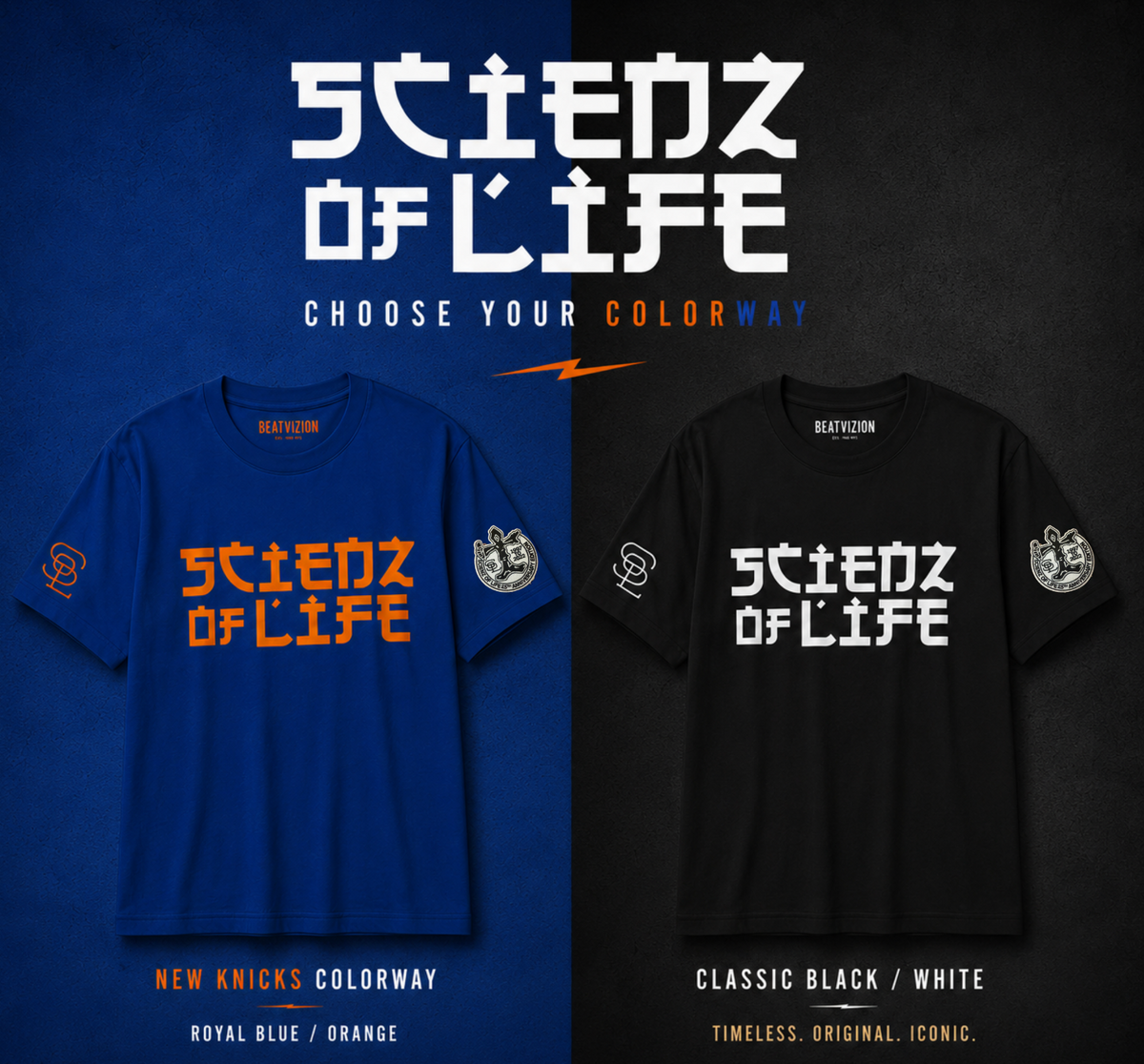 0 Scienz Of Life Spell Out & OG Logo T-Shirts (UNISEX)